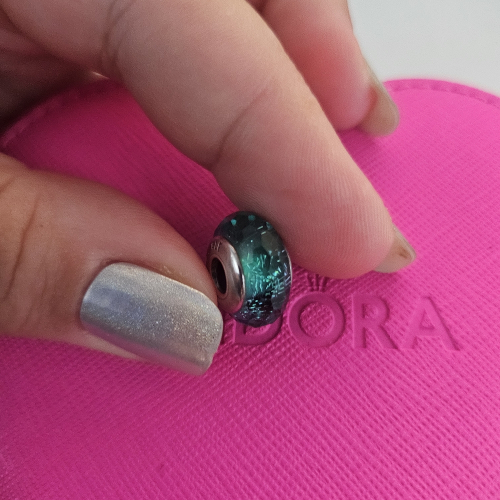 Pandora Green Charm Bead